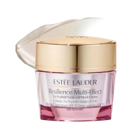 Vista 7 de Estée Lauder Resilience Multi-Effect Tri-Peptide Face and Neck Cream Moisturizer SPF 15 Plumping & Anti-Aging