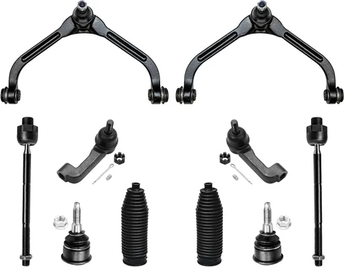 Vista 286 de Detroit Axle - Kit de suspensión frontal de 10 piezas para Dodge Avenger 2008-2014, Chrysler Sebring 2007-2010, 2 brazos de control inferiores, 2