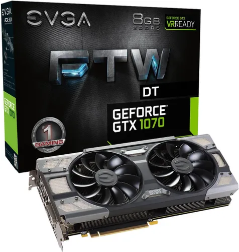 Vista 8 de Tarjeta gráfica GeForce GTX EVGA 1070 SC Gaming ACX 3.0, 08G-P4-6173-KR