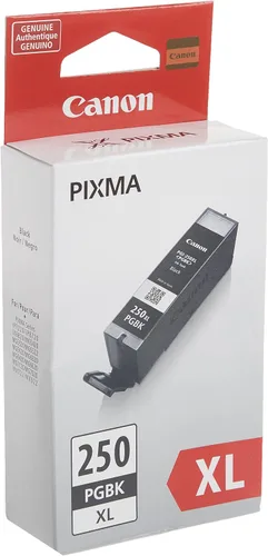 Vista 2 de Canon PGI-250XL PGBK compatible con iP7220, iX6820, MG5420, MG5520, MG6420, MG5620, MG6620, MX922, MX722, iP8720, MG6320, MG7120, MG777. Impresión