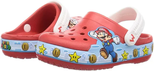 Vista 12 de Crocs Zuecos de superhéroe para niños Zapatos iluminados, Negro
