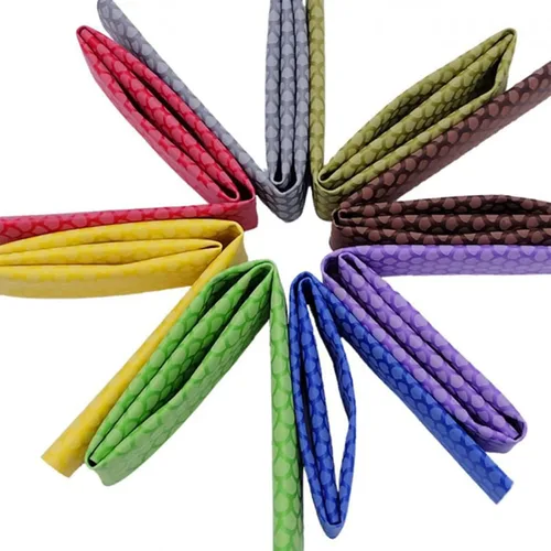 Vista 2 de Greatfishing - Funda termoretráctil con patrón de escamas de pescado para mango de caña de pescar, de corcho, con agarre antideslizante impermeable