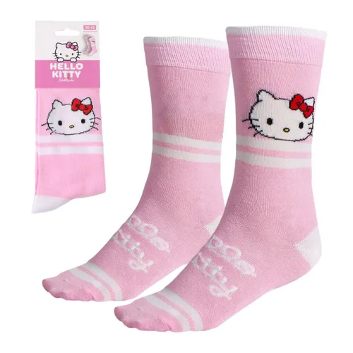 Vista 2 de Calcetines Hello Kitty Rosa 36-43