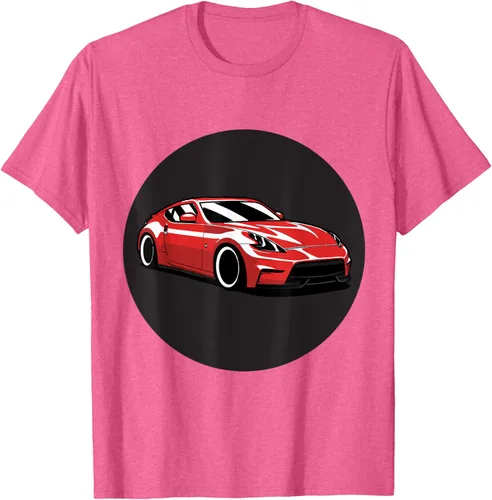 Vista 26 de 370z Car Retro Design Sport Camiseta, Blanco