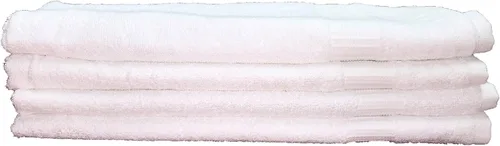 Vista 6 de Optima Collection Platinum Level - Toallas de mano blancas de 16 x 30 pulgadas, juego de 4, 100% algodón regenerado ecológico, preconsumo