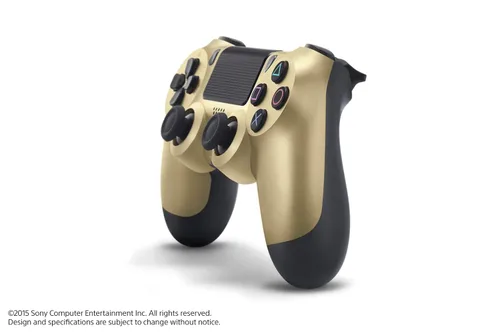 Vista 4 de DualShock 4 Wireless Controller for PlayStation 4 - Gold Import (Renewed)