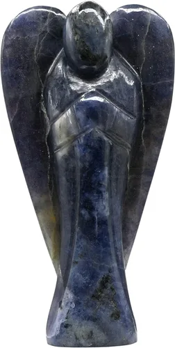 Vista 16 de Ángel de Amatista de Amazing Gemstone - Ángel de Cristal de Amatista y Figuras de Ángel Guardián de Bolsillo de Cristal de Amatista (10 centímetros)
