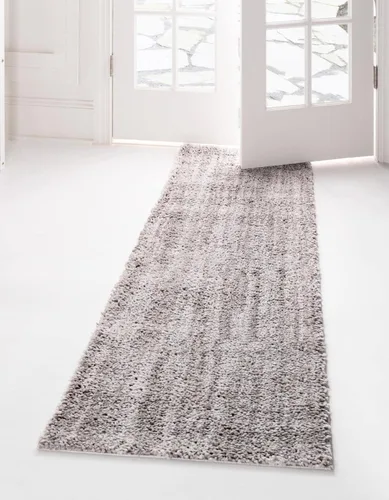 Vista 9 de Unique Loom Shaggy Chic Collection Alfombra de área, lanudo (2' x 3' 1", rectangular, azul arándano)