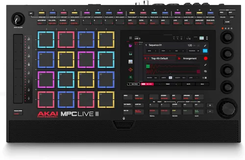 Vista 21 de Akai Professional Centro de producción de música portátil retro MPC Live