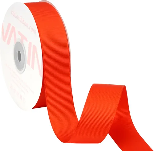 Vista 57 de VATIN Cinta de Grogrén Negra, 1-1/2" x 50 Yardas Continuas, Cinta de Grogrén de Poliéster Negra, Usar para Lazos de Bricolaje, Accesorios