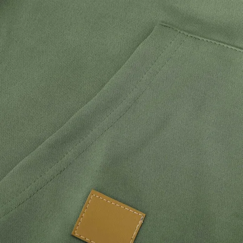 Vista 5 de MFNDVD Sudadera con capucha para hombre con cremallera de un cuarto con bolsillo de carga, sudadera táctica con capucha rompevientos, chaqueta