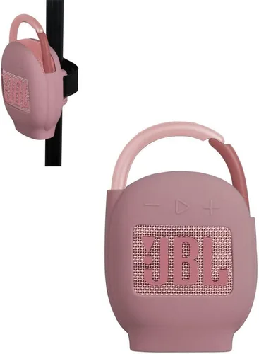 Vista 7 de Hermitshell Estuche de transporte de silicona de repuesto para altavoz Bluetooth inalámbrico JBL Clip 3 portátil e impermeable (negro camuflaje)