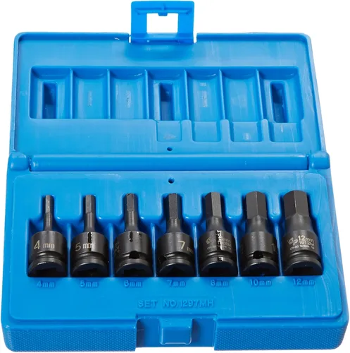 Vista 2 de Grey Pneumatic (1297H) 3/8" Drive Juego de llaves hexagonales de 7 piezas