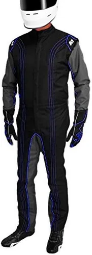 Vista 14 de K1 Race Gear CIK/FIA traje de competición de go kart, nivel 2, aprobado, M, Rojo