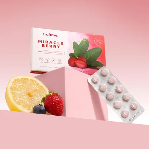 Vista 3 de Miracle Berry Tablets 10 Pack - 10 Gently Dried Miracle Fruit Tablets - Sweeten Those Sour Moments with Unique Taste Changing Magic Fruit by FruitMe