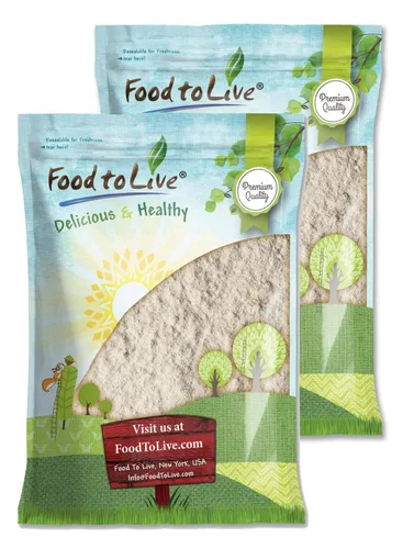 Vista 9 de Food to Live Harina de pastelería fina blanca sin blanquear, 12 onzas, molida a piedra de bayas de trigo integral blancas suaves, finamente molidas
