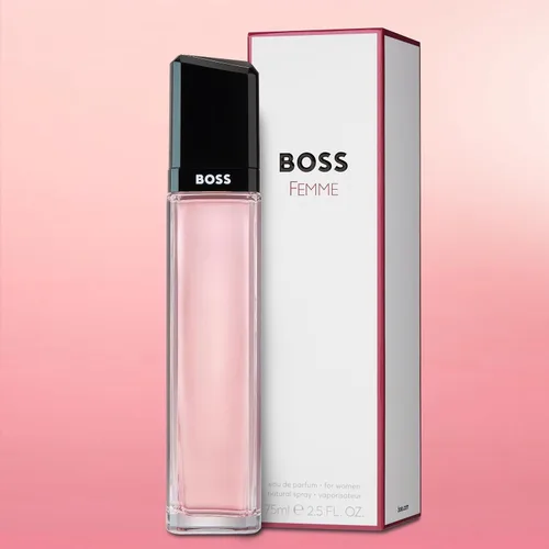 Vista 7 de Hugo Boss BOSS Femme Eau de Parfum – Woody Perfume for Women – With Tangerine, Oriental Lily & Musky Notes – Long-Lasting Fragrance