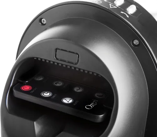 Vista 7 de Ozeri ventilador en torre de oscilación 360, con tecnología micro-blade de reducción de ruido