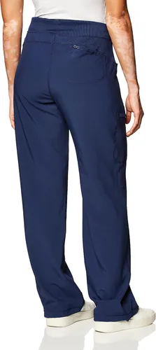 Vista 3 de Cherokee Womens Infinty Low Rise Straight Leg Drawstring Scrub Pant