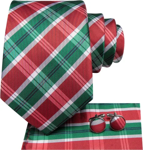Vista 191 de Dubulle Corbata tejida de cachemira para hombre y gemelos de pañuelo para hombre, conjunto de gemelos para boda formal y negocios