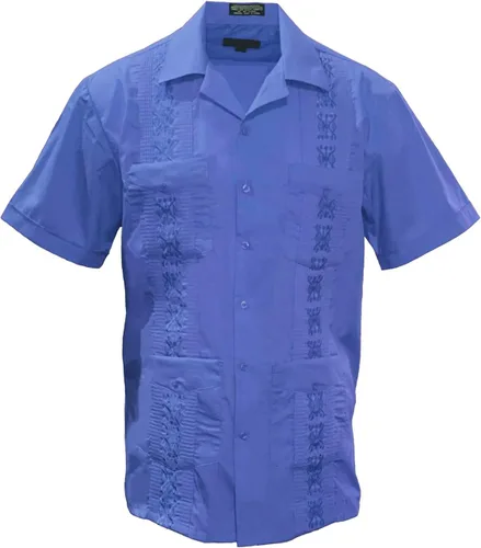 Vista 9 de Gravity Threads Camisa de verano Guayabera para hombre