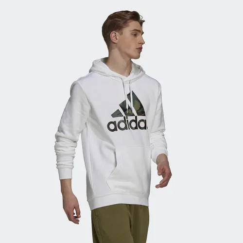 Vista 5 de adidas Sudadera con capucha Essentials con estampado de camuflaje para hombre