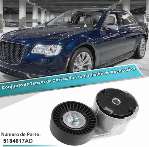 Vista 2 de X AUTOHAUX Conjunto automático de polea tensor de correa para Dodge Charger Journey para Ram 1500 C/V para Jeep para Chrysler 200 300 para VW NO.