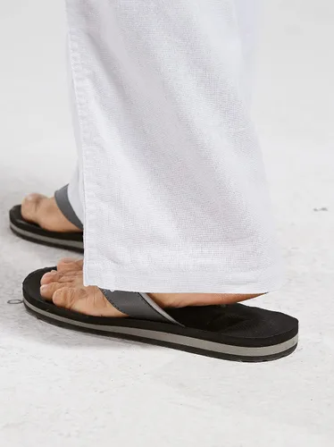 Vista 6 de utcoco Qiuse - Pantalones de playa para hombre, corte holgado, pierna recta, cintura elástica, marino