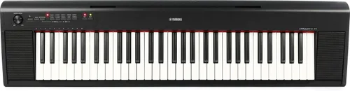 Vista 3 de Teclado portátil Yamaha NP12, ligero, negro, Negro