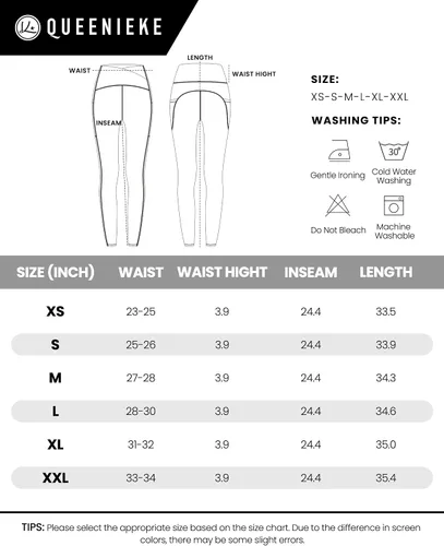 Vista 6 de QUEENIEKE Leggings cruzados para mujer, cintura alta, suaves, con control de abdomen, pantalones de yoga con bolsillos