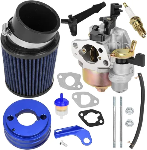 Vista 10 de FVRITO Kit adaptador de filtro de carburador mejorado de carreras de alto rendimiento para Predator 212cc 196cc 6.5hp ct200u-ex bt200x KT196 ct100x