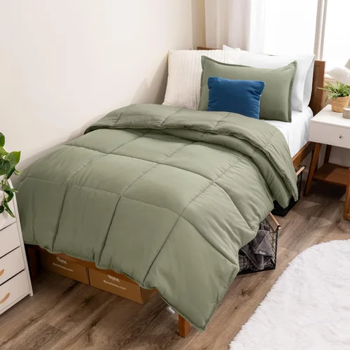 Vista 62 de Bare Home - Juego de edredón - Ultrasuave - Alternativa al plumón de ganso - Serie Premium 1800 - Calidez para todas las estaciones