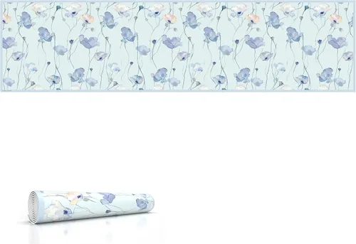 Vista 46 de Salvamanteles resistentes al calor, 32 x 10 pulgadas, protege los muebles y la encimera de platos calientes y arañazos, diseño único de un artista