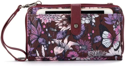 Vista 34 de Sakroots Artist Circle - Cartera/Brazalete grande para teléfono celular Aqua World