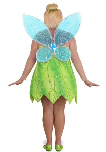 Vista 4 de Disfraz Mujer Talla Grande Tinker Bell Auténtico de Disney Multicolor