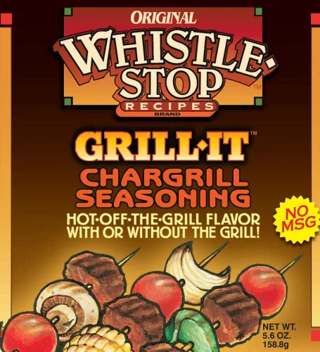 Vista 4 de Recetas originales de WhistleStop Cafe Condimento Grill-It Chargrill 5.6 oz (1 coctelero)