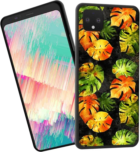 Vista 123 de for Google Pixel 4 XL Case,Slim Shockproof TPU Soft Rubber Silicone Cover Phone Case for Google Pixel 4 XL,Blue Skull Headphone