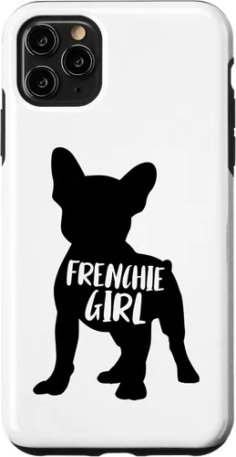 Vista 13 de Funda para iPhone 17 con diseño de bulldog francés con diseño divertido de Frenchie Girl