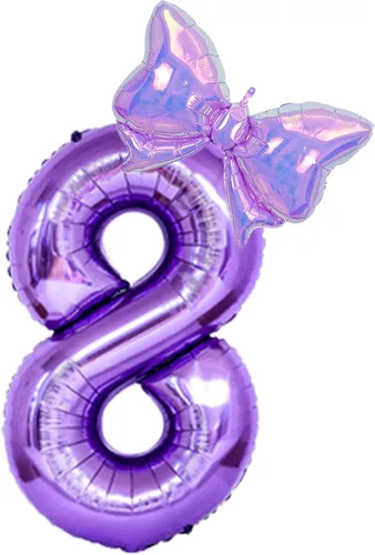 Vista 29 de Globos de feliz cumpleaños con números grandes de papel de aluminio, globos de cumpleaños con números, globos de feliz cumpleaños para decoración
