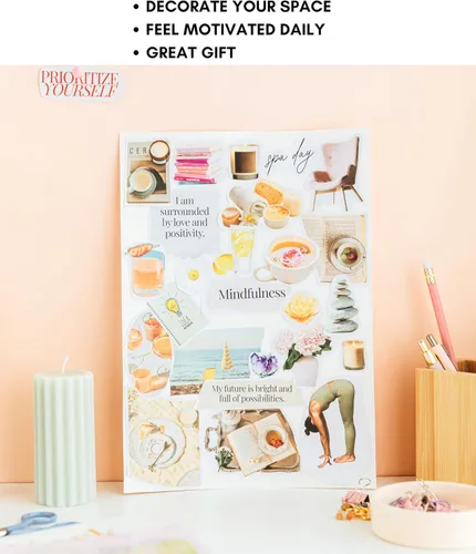Vista 6 de Lamare Vision Board Collage Book - Más de 1000 imágenes Vision Board Supplies