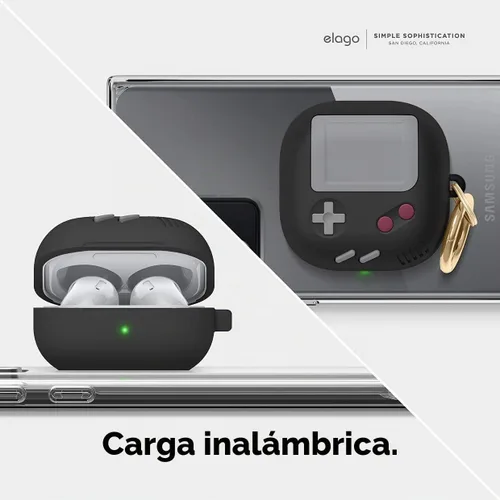 Vista 8 de elago Funda GB5 para Galaxy Buds FE, 2 Pro, 2, Pro, Live Negro