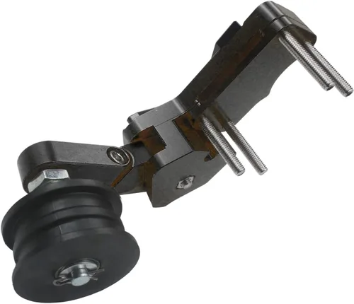 Vista 4 de Tensor de cadena universal CNC para motocicleta, accesorios modificados, regulador de aleación, herramientas automáticas de rueda rodante para moto