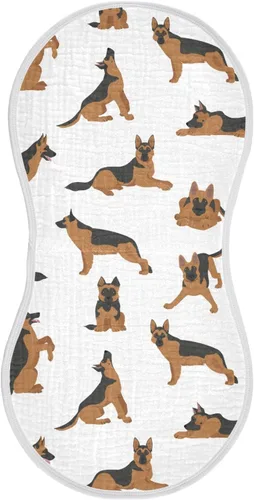Vista 28 de vvfelixl Paños para eructos, Bichon Frise para bebé, niño, niña, bebé, trapos para eructos, 1 paquete Multi 15
