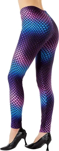 Vista 49 de Ndoobiy pantalones de yoga para mujer, pantalones de entrenamiento básicos, leggings impresos, leggings suaves y mantecosos Un juego