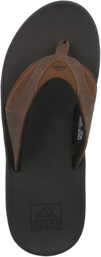 Vista 2 de Reef Fanning para hombre, negro plateado 2