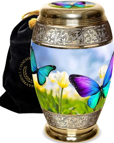 Vista 27 de Urnas de Cremación Conmemorativas para Cenizas Humanas de Adultas Femeninas - Urnas Personalizadas y Decorativas - Urnas Bellamente Hechas a Mano