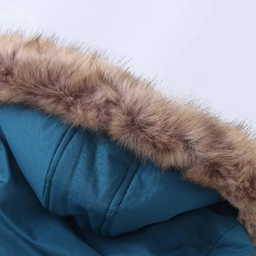Vista 7 de WEONEDREAM Abrigos de invierno para niños y niñas, trajes cálidos para niños, chaqueta resistente al viento para niños de 1 a 8 años