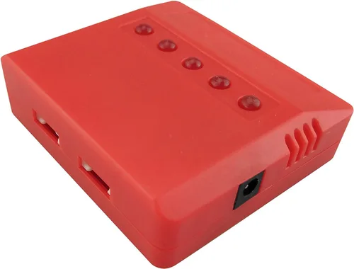Vista 3 de sea jump 3.7v 600mah 25c Lipo batería 5PCS con X5 cargador para UDI U45 Syma X5 X5c X5C-1 X5SW X5SC X5SC-1 SS40 FQ36 T32 T5W H42 Cx-30W Cx-31
