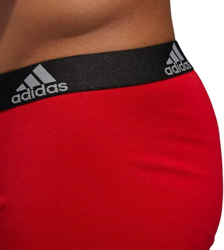 Vista 3 de adidas Men's Stretch Cotton 3-Pack Trunk