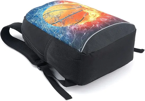 Vista 3 de Mochila adolescente, Universe Space TrendyMax Galaxy Pattern Mochila linda para la escuela, Auricular ardiente, Computadora portátil